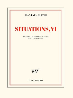 cover image of Situations (Tome 6)--Mai 1958--octobre 1964